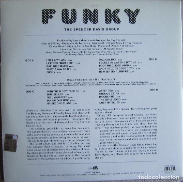 Discos de vinilo: SPENCER DAVIS GROUP, THE: FUNKY - Foto 2