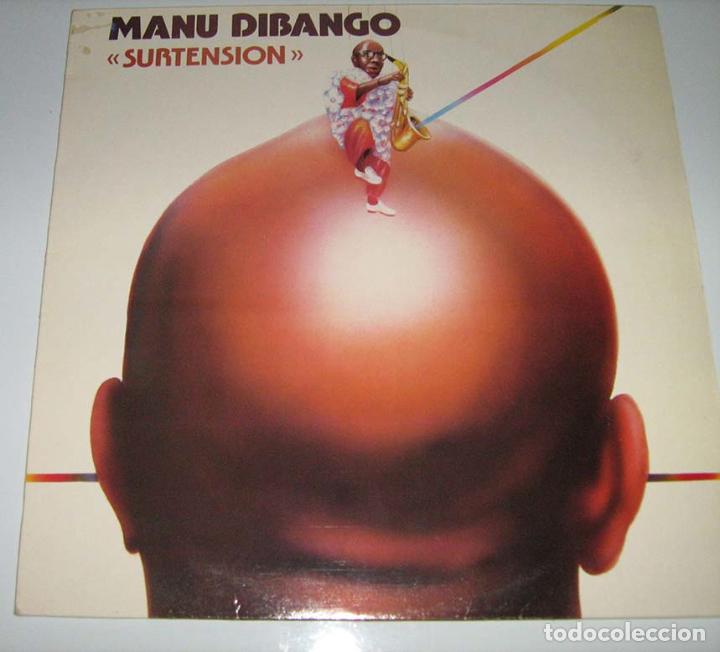 Discos de vinilo: MANU DIBANGO - SURTENSION - LP - Foto 1