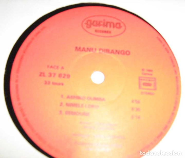 Discos de vinilo: MANU DIBANGO - SURTENSION - LP - Foto 3