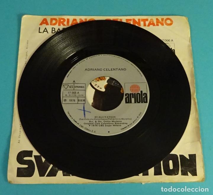 Discos de vinilo: ADRIANO CALENTANO. LA BARCA. SVALUTATION. ARIOLA - Foto 3