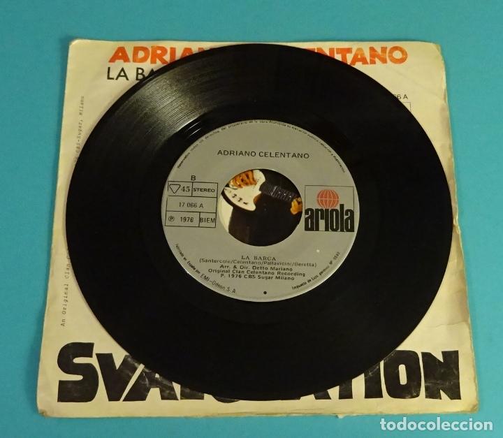 Discos de vinilo: ADRIANO CALENTANO. LA BARCA. SVALUTATION. ARIOLA - Foto 4