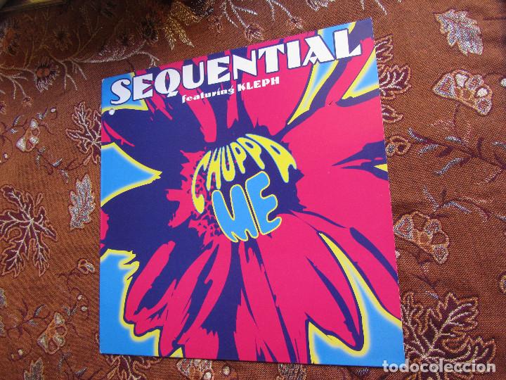 Discos de vinilo: SEQUENTIAL - FEATURING KLEPH- MAXI-SINGLE DE VINILO- CON 2 TEMAS-IMPORTACION- DEL 96 Y NUEVO - Foto 1