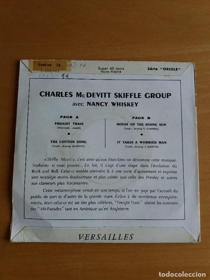 Discos de vinilo: EP ** NANCY WHISKEY (CHARLES MC DEVITT GROUP) ** FREIGHT TRAIN ** COVER / EXCELLENT (EX) EP ** (VG+) - Foto 2