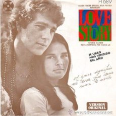 Discos de vinilo: FRANCIS LAI, THEME FROM LOVE STORY - SINGLE SPAIN 1971