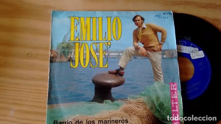 Discos de vinilo: SINGLE (VINILO) DE EMILIO JOSE A&Ntilde;OS 70 - Foto 1