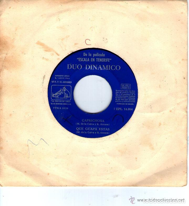 Discos de vinilo: DUO DINAMICO CAPRICHOSA +3 - Foto 1