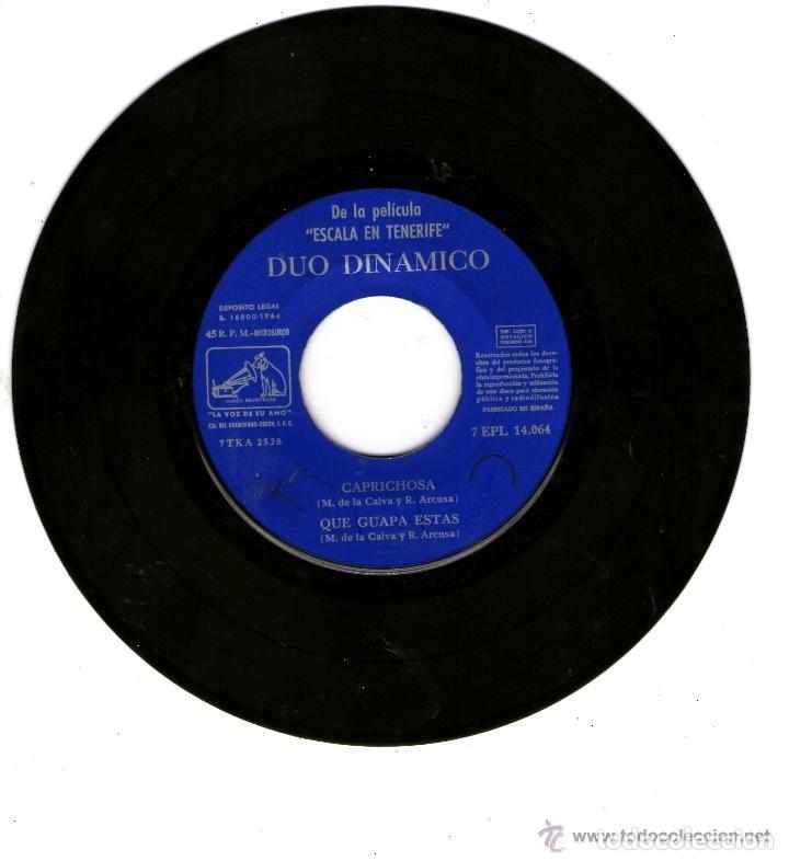 Discos de vinilo: DUO DINAMICO CAPRICHOSA +3 - Foto 3