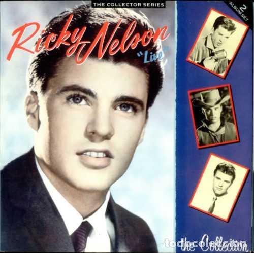 Discos de vinilo: RICKY NELSON LIVE THE COLLECTION  DISCO  LP - Foto 1