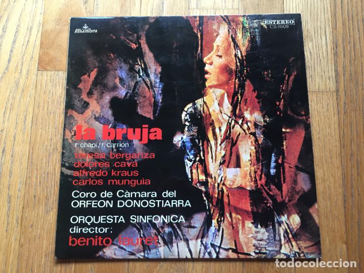 Discos de vinilo: LA BRUJA, Chapi, Carrion, ORFEON DONOSTARRIA - Foto 1
