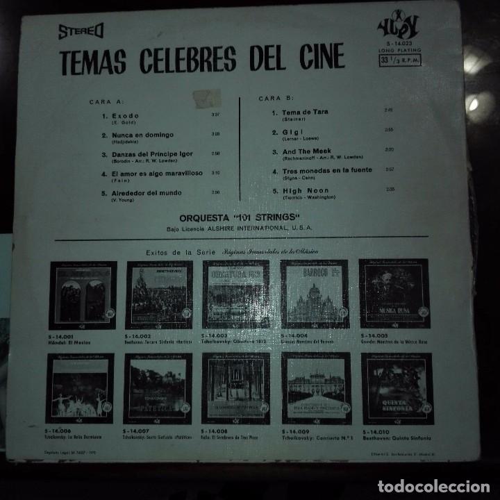 Discos de vinilo: TEMAS CELEBRES DEL CINE 101- strings - Foto 2