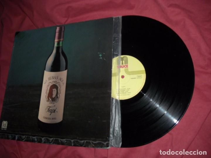 Discos de vinilo: TAPI - NO BEBAS AGUAS - LP - ROCK PROGRESIVO 1&ordf; EDICION TAPIMAN - Foto 1
