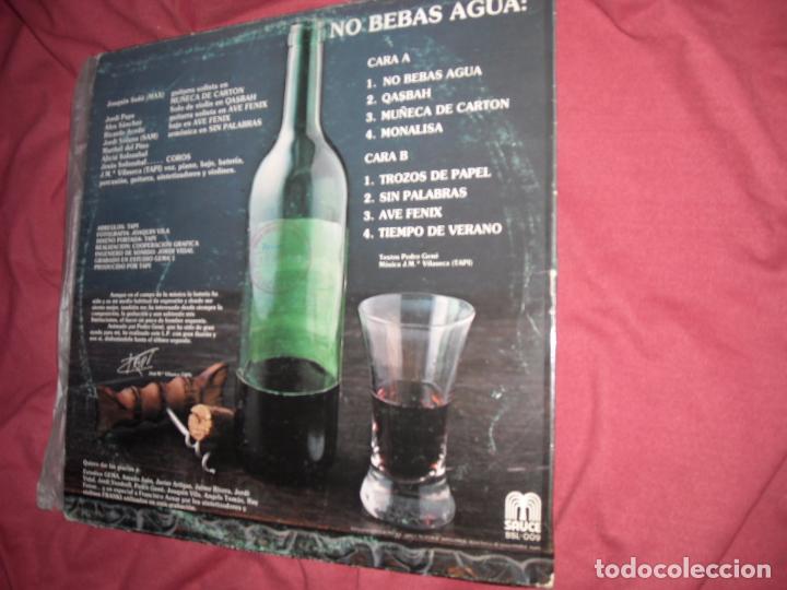 Discos de vinilo: TAPI - NO BEBAS AGUAS - LP - ROCK PROGRESIVO 1&ordf; EDICION TAPIMAN - Foto 2