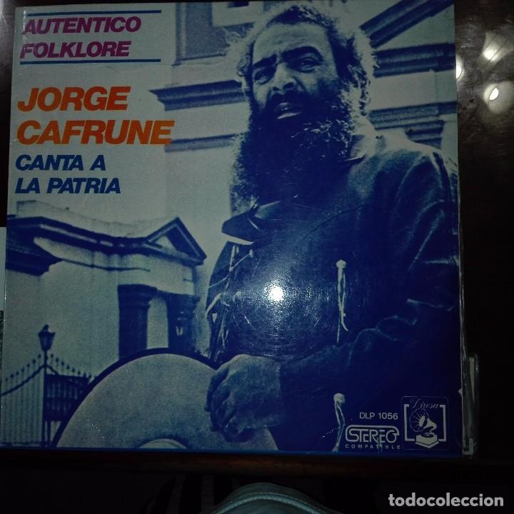 Discos de vinilo: JORGE CANTA A LA PATRIA - Foto 1