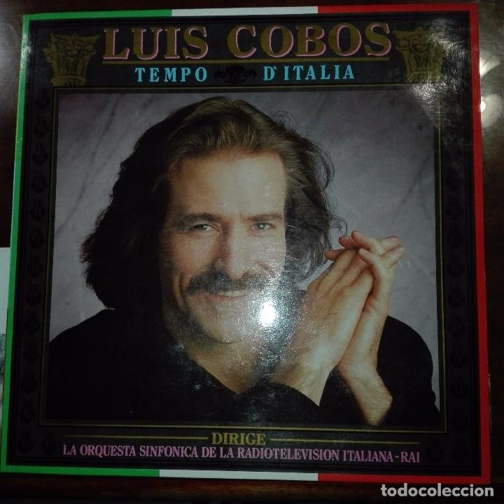 Discos de vinilo: LUIS COBOS- TEMPO DE ITALIA - Foto 1