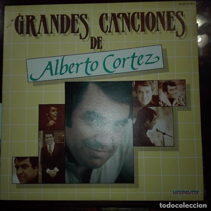 Discos de vinilo: GRANDES CANCIONES DE ALBERTO CORTEZ - Foto 1