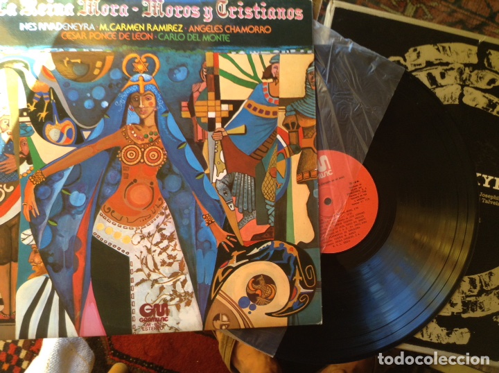 Discos de vinilo: La reina Mora. Moros y cristianos - Foto 2