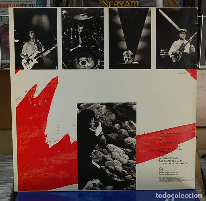 Discos de vinilo: Simple minds. Sanctify your self. Virgin records 1985. Maxi-single - Foto 2