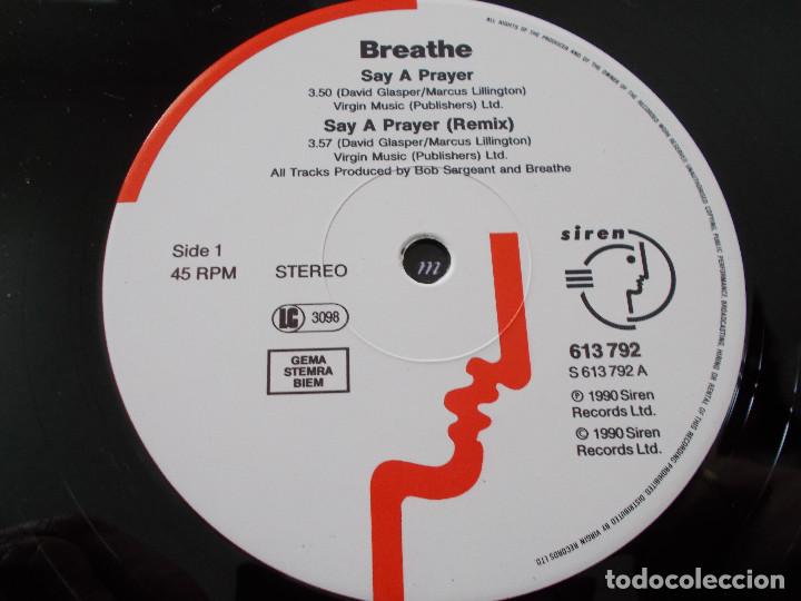 Discos de vinilo: BREATHE. SAY A PRAYER. - Foto 4