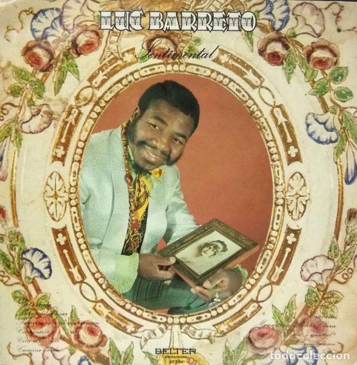 Discos de vinilo: LUC BARRETO - SENTIMENTAL LP SPAIN 1971 - Foto 1