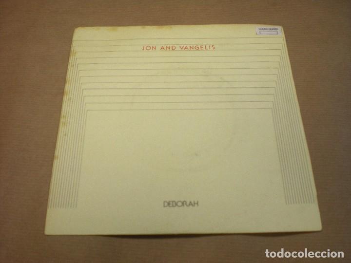 Discos de vinilo: JON AND VANGELIS. DEBORAH. SONG IS - Foto 1