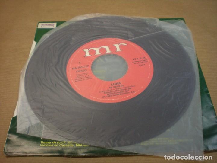 Discos de vinilo: LUNA. MI VERDAD. UN DIA MAS - Foto 3