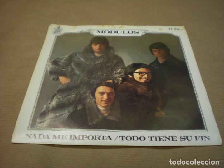 Discos de vinilo: MODULOS. NADA ME IMPORTA. TODO TIENE SU FIN - Foto 1
