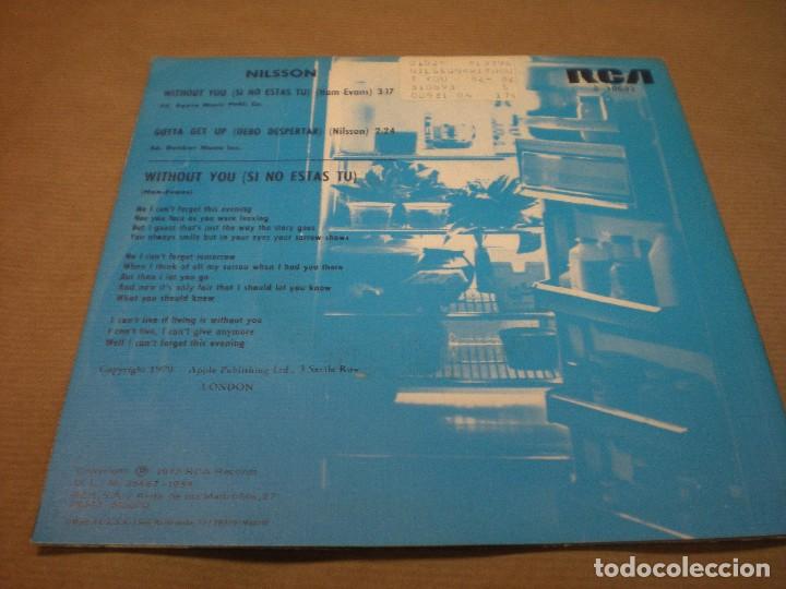 Discos de vinilo: NILSSON. WITHOUT. GOTTA GET UP - Foto 2