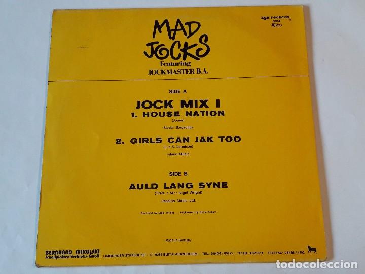 Discos de vinilo: Mad Jocks Featuring Jockmaster B.A. - Jock Mix I - 1988 - Foto 2
