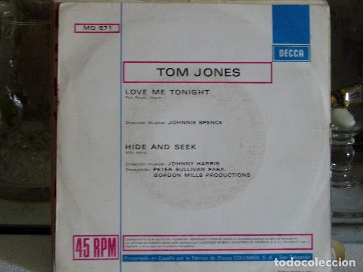 Discos de vinilo: Discos 2 singles de Tom Jones - Foto 4