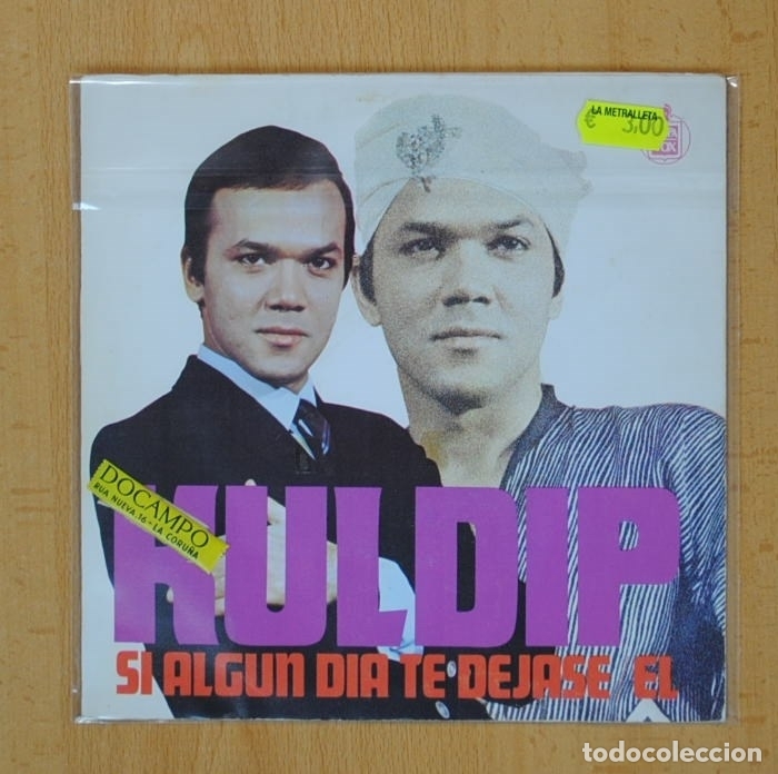 Discos de vinilo: KULDIP - SI ALGUN DIA - SINGLE - Foto 2