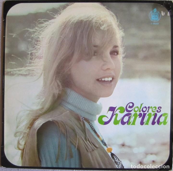 Discos de vinilo: KARINA: COLORES - Foto 1