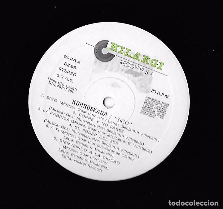 Discos de vinilo: KORROSKADA: SIGO - Foto 5
