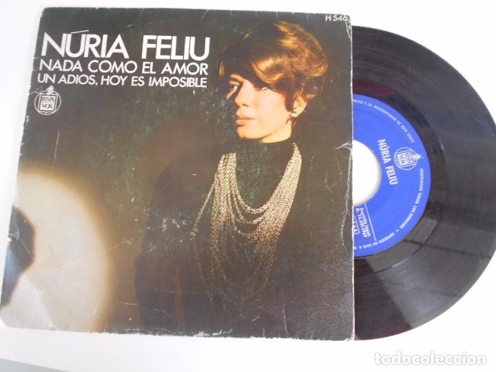 Disques de vinyle: NURIA FELIU-SINGLE NADA COMO EL AMOR
