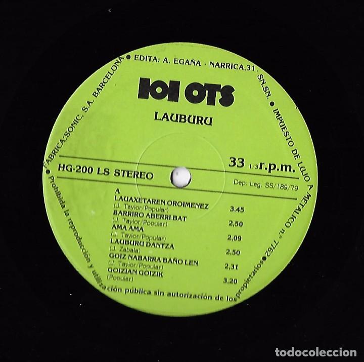 Discos de vinilo: LAUBURU: LAUBURU - Foto 3