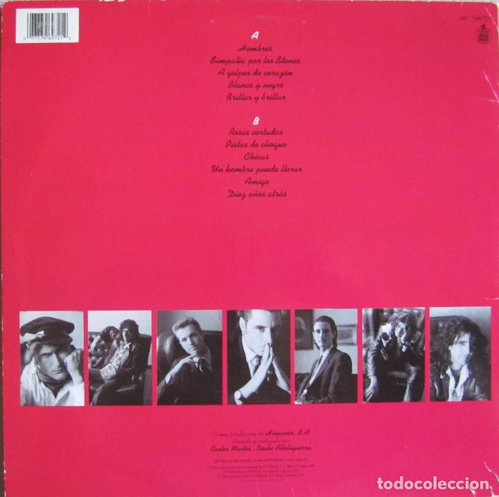 Discos de vinilo: LOQUILLO Y TROGLODITAS: HOMBRES - Foto 2