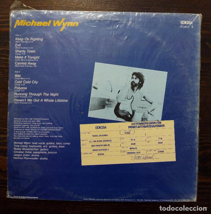 Discos de vinilo: LP MICHAEL WYNN - EDIGSA 1983. - Foto 2