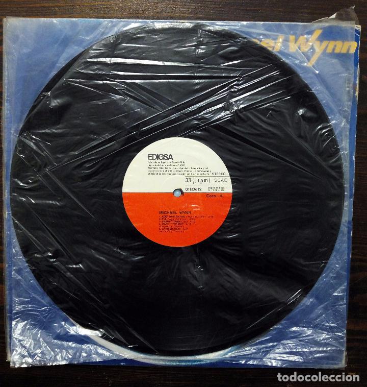 Discos de vinilo: LP MICHAEL WYNN - EDIGSA 1983. - Foto 3