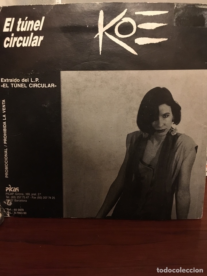 Disques de vinyle: KOE-EL TUNEL CIRCULAR-1990-PROMO UNA SOLA CARA