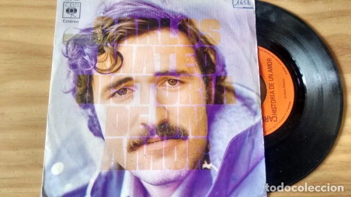 Discos de vinilo: SINGLE (VINILO) DE CARLOS MATEO A&Ntilde;OS 70 - Foto 1