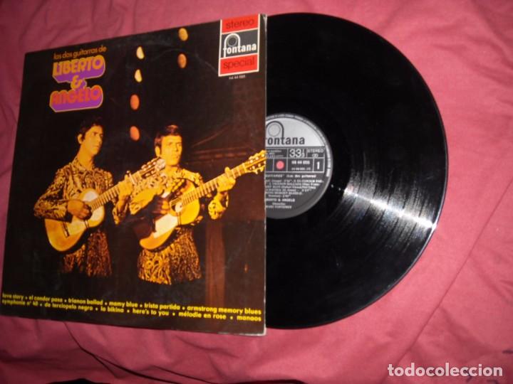 Vinyl records: Las dos guitarras de Liberto y Angelo LP 1971 fontana spa