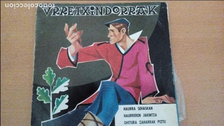 Discos de vinilo: URRETXINDORRAK HAURRA SEHASKAN + 3 EP - Foto 1
