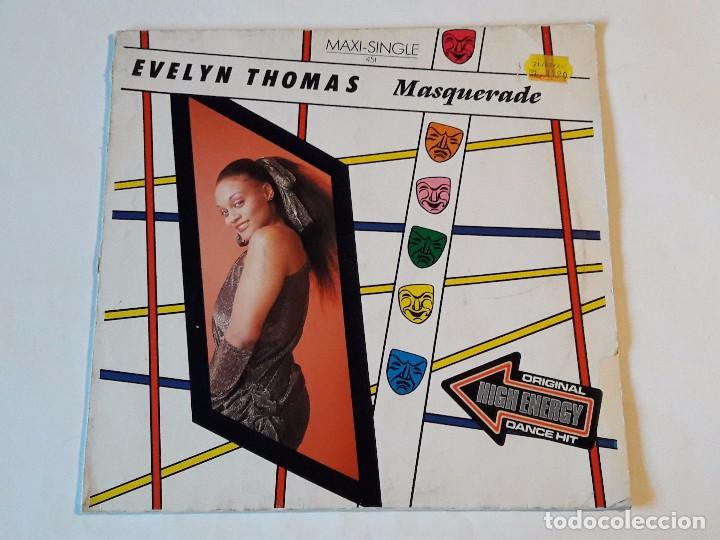 Discos de vinilo: Evelyn Thomas - Masquerade - 1984 - Foto 1