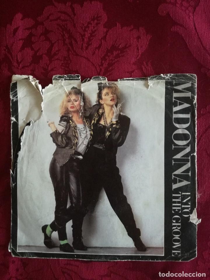 Discos de vinilo: SINGLE MADONNA VINILO INTO THE GROOVE - Foto 1