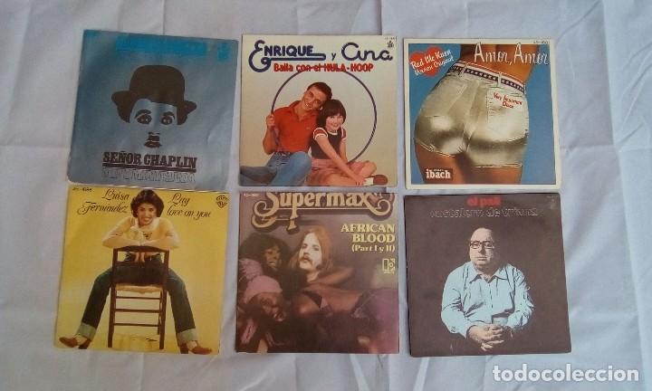 Discos de vinilo: LOTE DE 6 SINGLES VARIADOS - Foto 1