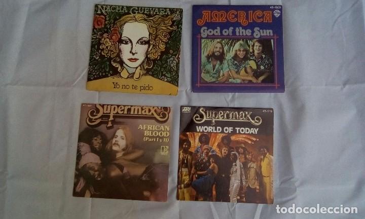 Discos de vinilo: LOTE DE 4 SINGLES SIN USAR - Foto 1