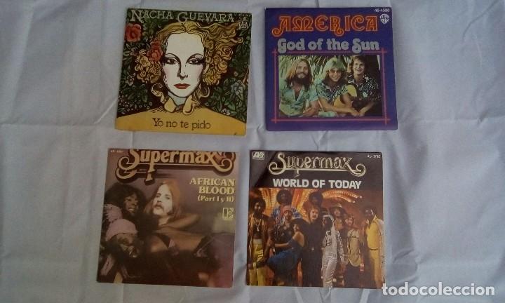 Discos de vinilo: LOTE DE 4 SINGLES SIN USAR - Foto 2