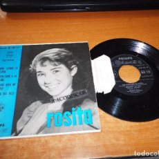 Discos de vinilo: ROSITA CUANDO LLEGUE LA LLUVIA EP VINILO DEL AÑO 1959 CONTIENE 4 TEMAS PHILIPS RARO