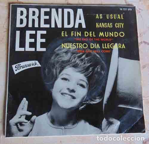 Discos de vinilo: BRENDA LEE - AS USUAL + 3 - EP 1964 - Foto 1