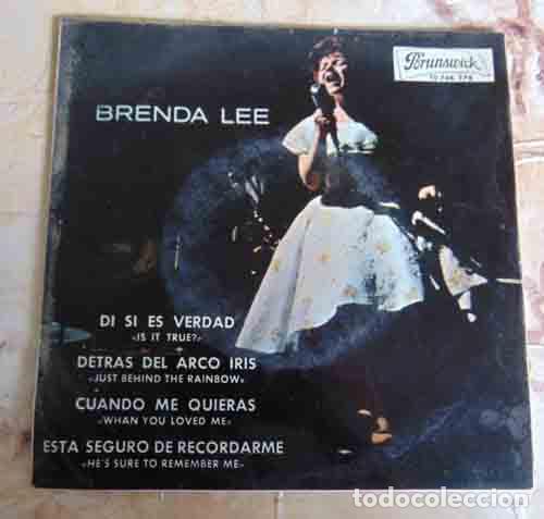 Discos de vinilo: Brenda Lee &ndash; Is It True? + 3 - EP 1964 - Foto 1