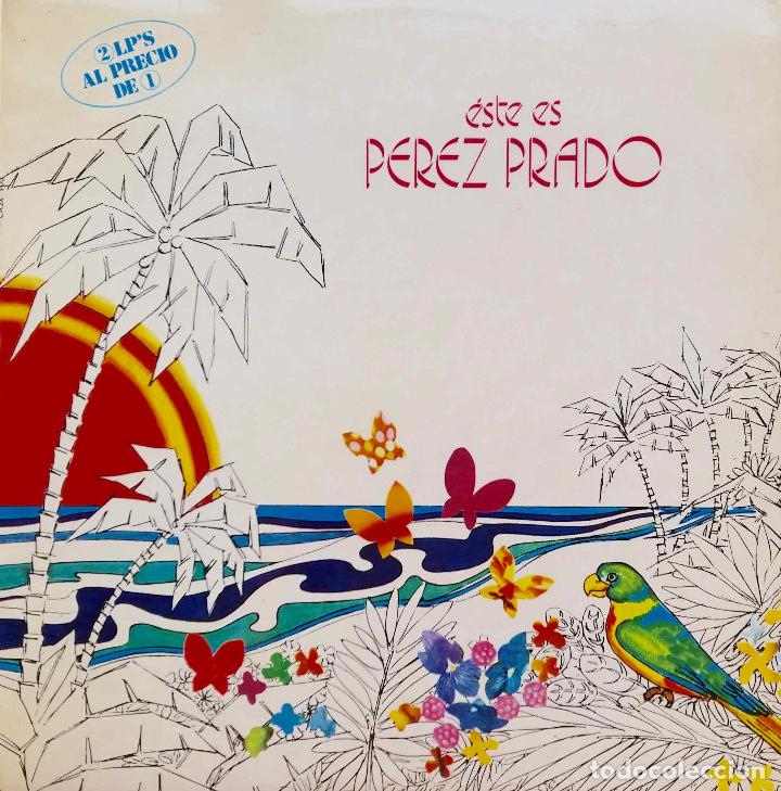Discos de vinilo: P&Eacute;REZ PRADO, ESTE ES. DOBLE LP ESPA&Ntilde;A, 2 DISCOS - Foto 1